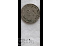 2 1/2 St. 1888 - THE PINCH/CRACKED DIE/!!!