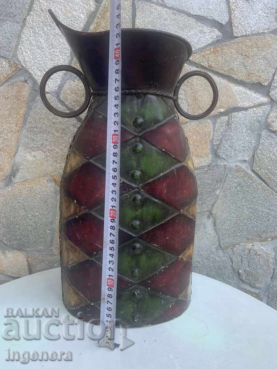 Metal Vase with Ornaments with price 55.00 BGN | € 28.12