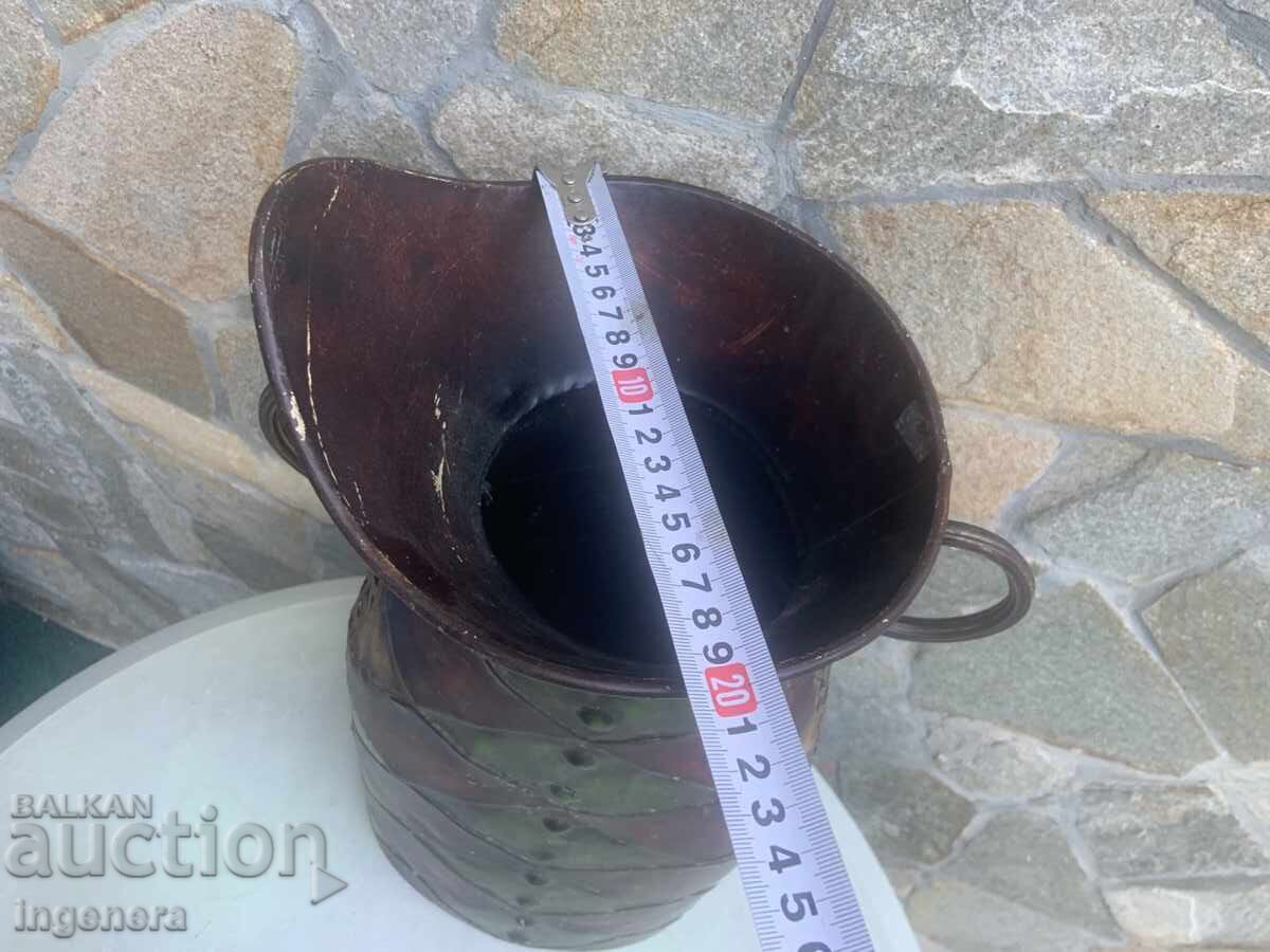 Metal Vase with Ornaments - 5