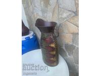 VAZĂ METAL ORNAMENTATĂ