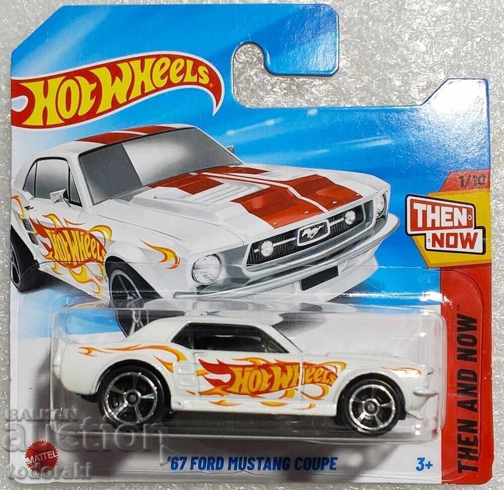 Hot Wheels 67 Ford Mustang Coupe Mașinuță Hot Wheels 1:64 Hot Wheels 67 Ford Mustang Coupe Mașinuță Hot Wheels 1:64