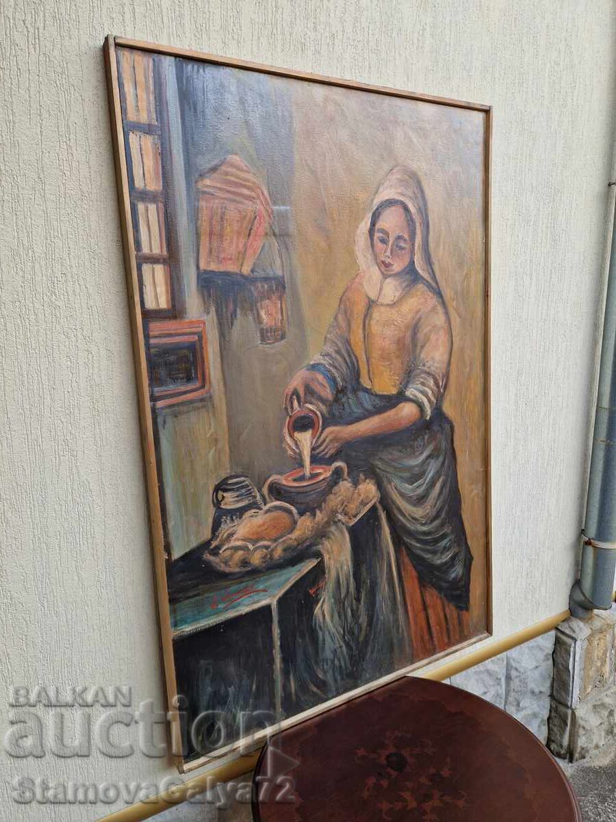 Unicat - Tablou maestru uriaș, ulei pe pânză - 5 Unicat - Tablou maestru uriaș, ulei pe pânză - 5