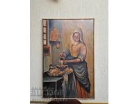 Unique - Huge Masterful Oil Painting on Canvas