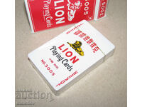 Sealed new deck of playing cards Lion 3005 box red