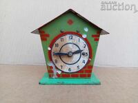 Ceas metalic de perete mini