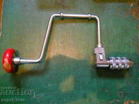 Hand drill (brace) with ratchet "Diamond Brand" England