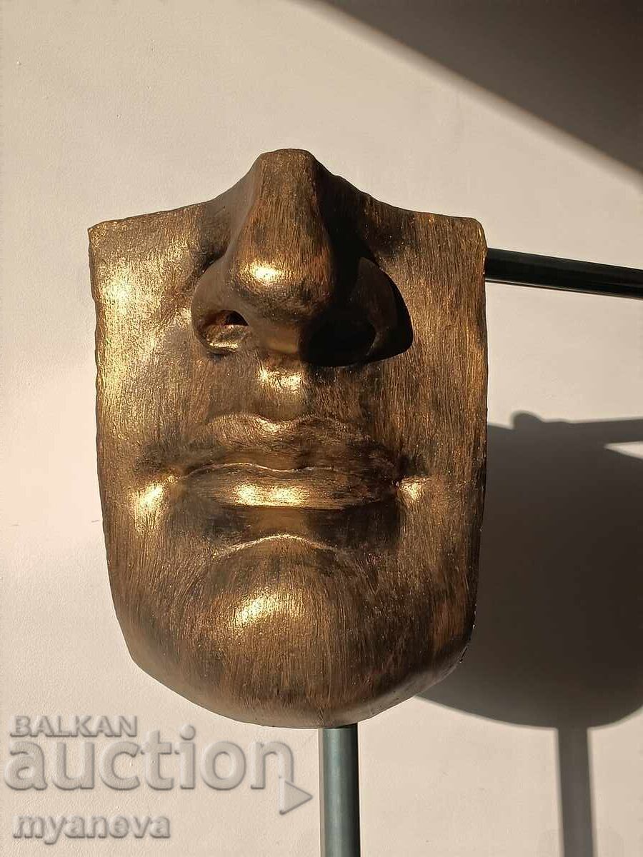 Auction  Author's sculpture of a mythological figure with a bronze effect