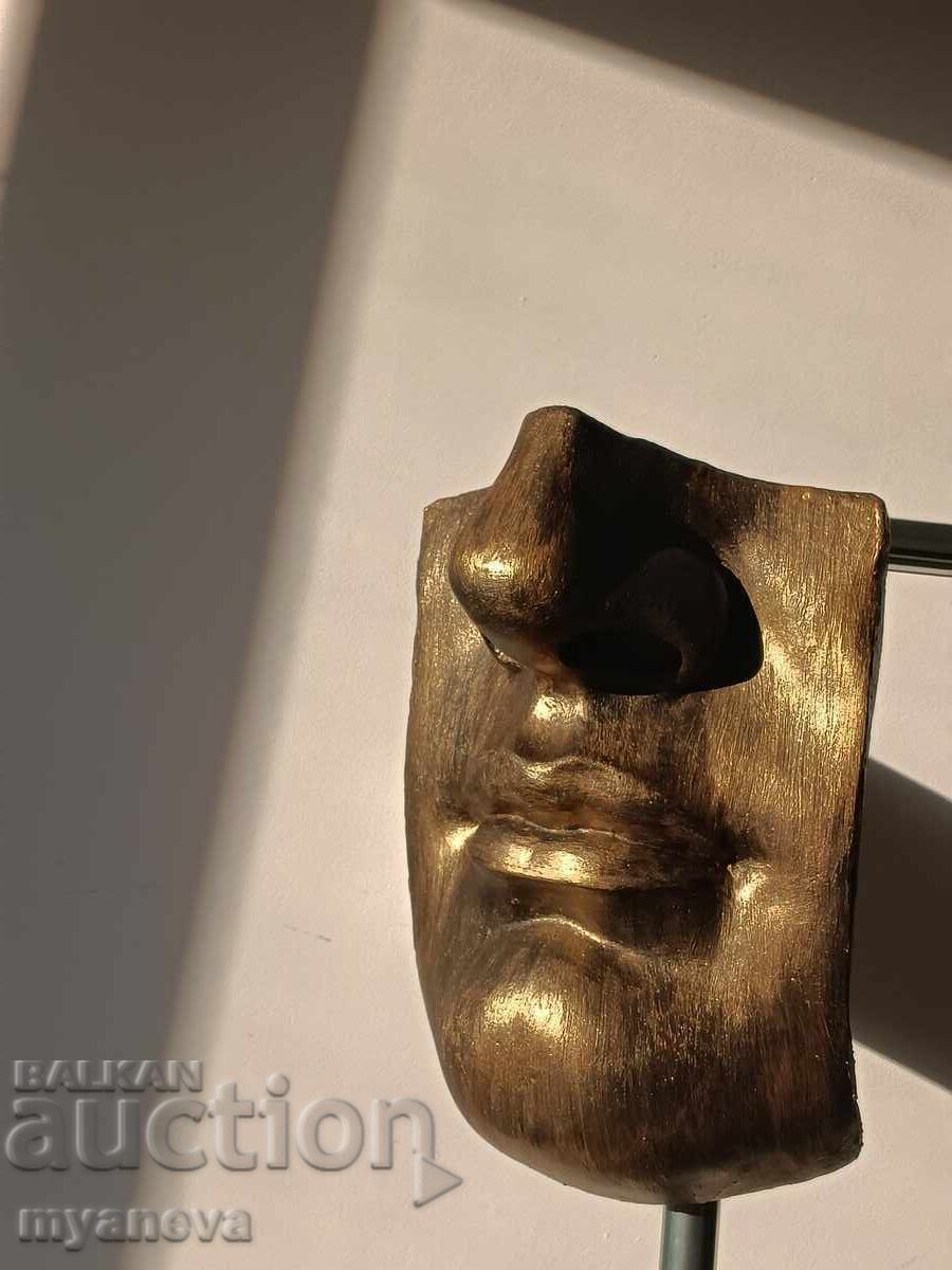 Sculptură originală a unei figuri mitologice cu efect de bronz - 6