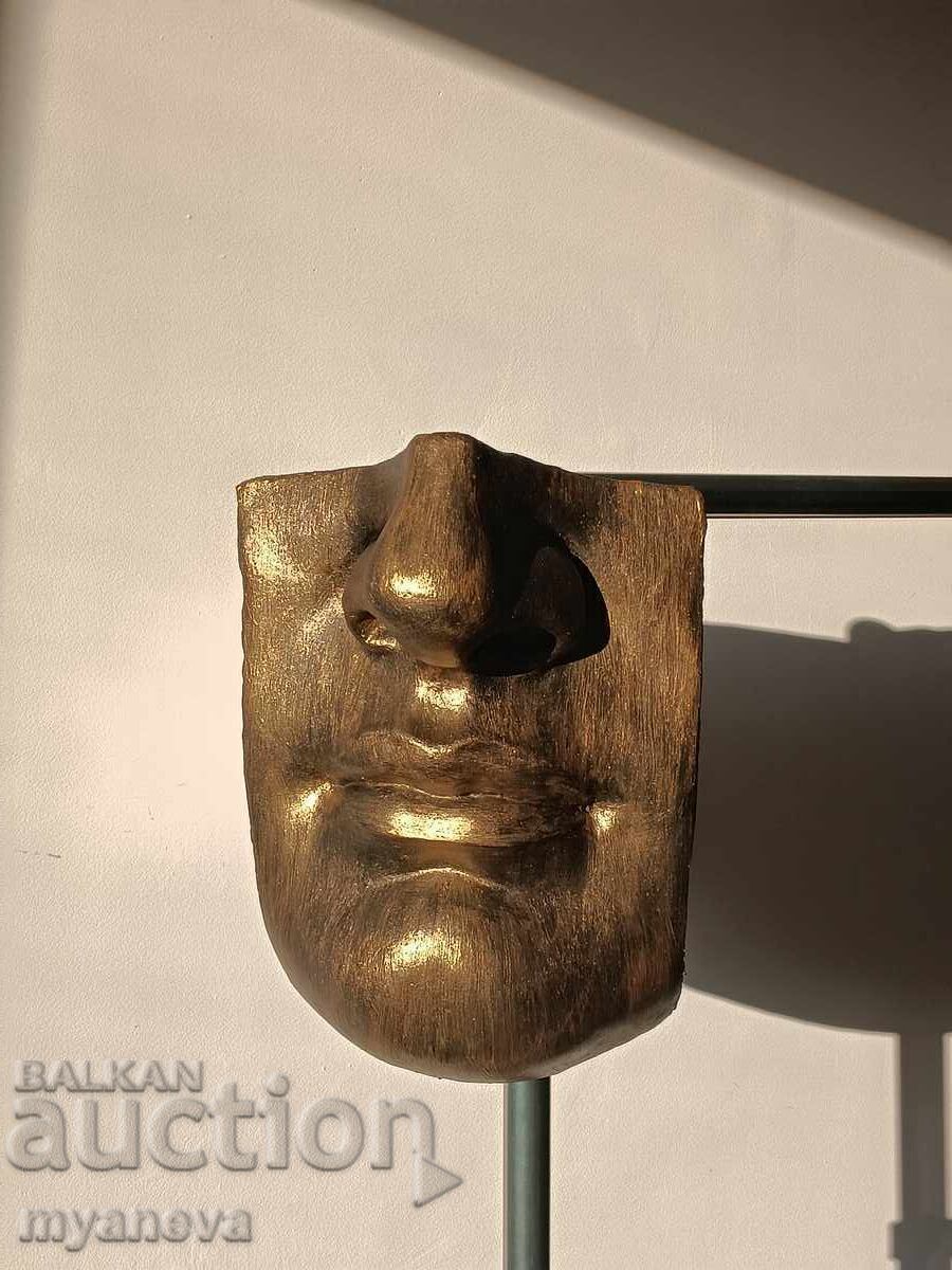 Sculptură originală a unei figuri mitologice cu efect de bronz - 7