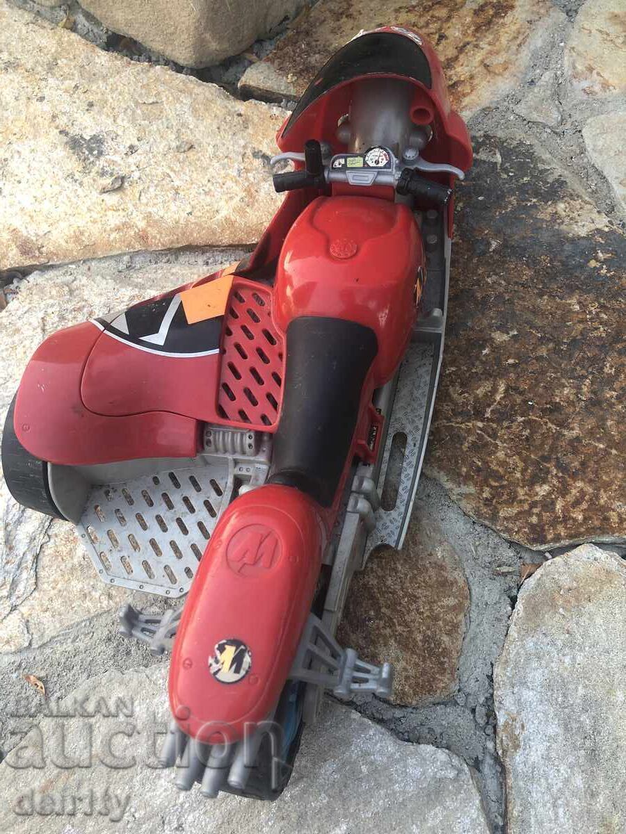 Доставка на екшън мъж мотоциклет ракетна установка голяма играчка