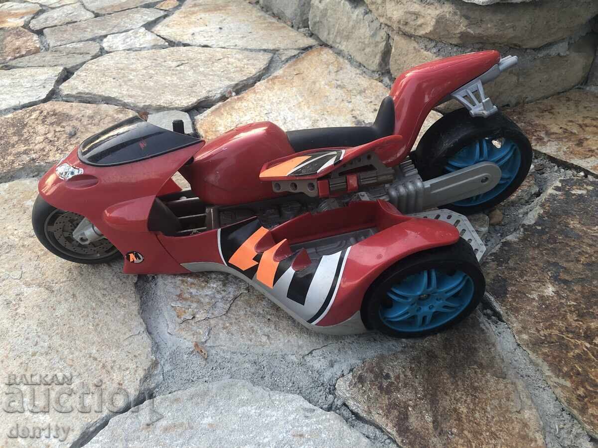 екшън мъж мотоциклет ракетна установка голяма играчка