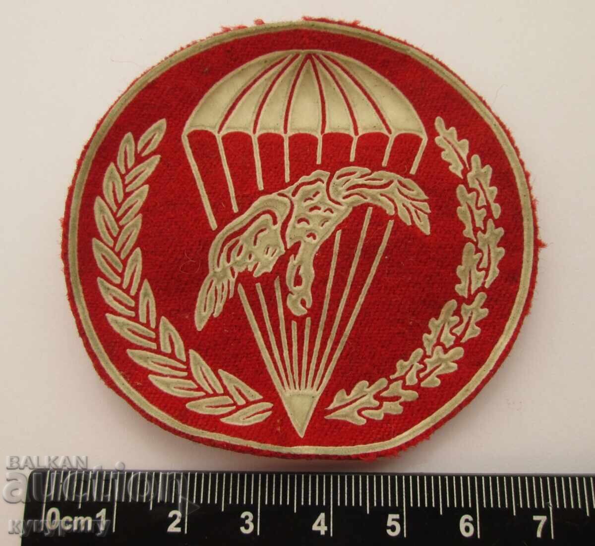 Auction  Old Soviet military parachute patch for a paratrooper uniform
