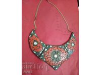 Старинно колие, мозайка, естествени камъни