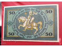 Banknote-Germany-Saxony-Torgau-50 pfennig 1921