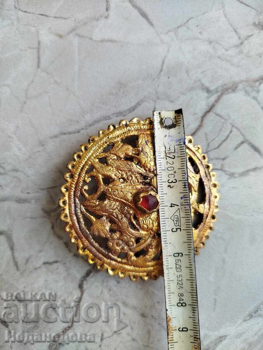 Delivery of Fringe, Brooch, Pin, Folk Costume