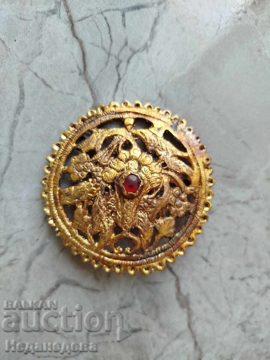 Fringe, Brooch, Pin, Folk Costume