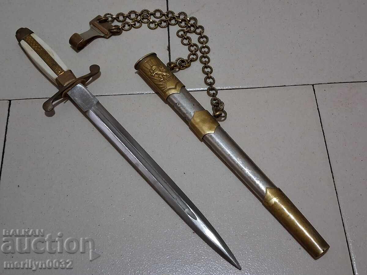 Delivery of General military officer's kortik, dagger knife with kaniya
