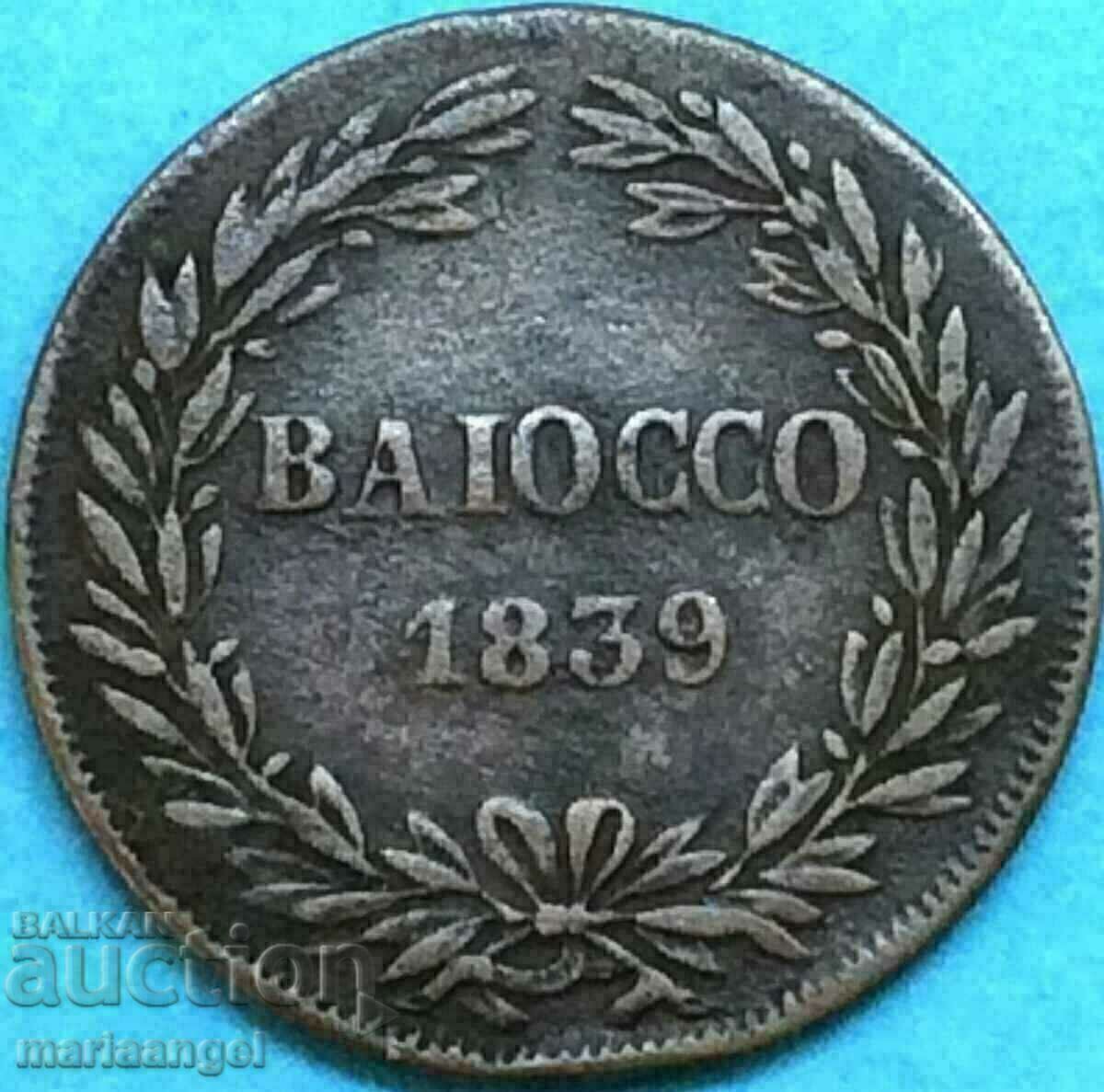 Δημοπρασία bayoko 1839 Βατικανό Ρώμη 30mm χάλκινο - σπάνιο!