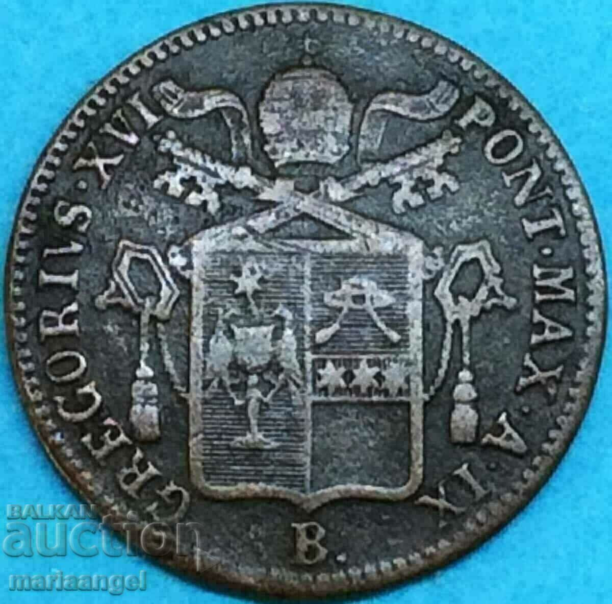 Παράδοση bayoko 1839 Βατικανό Ρώμη 30mm χάλκινο - σπάνιο!