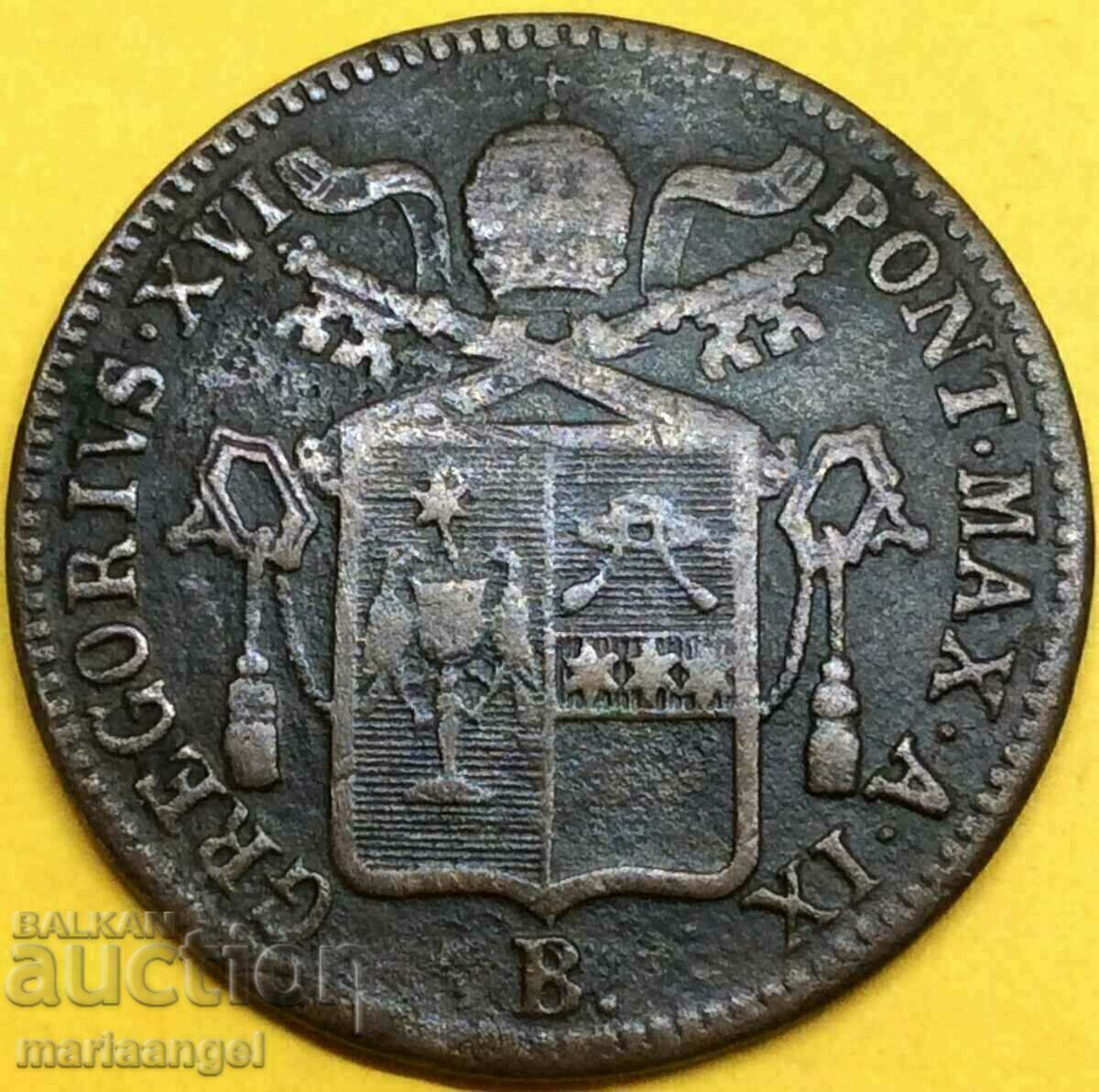 bayoko 1839 Βατικανό Ρώμη 30mm χάλκινο - σπάνιο! - 6