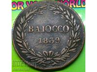 bayoko 1839 Βατικανό Ρώμη 30mm χάλκινο - σπάνιο!