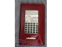 CANON Palmtronic LC-6 calculator cu agendă din piele