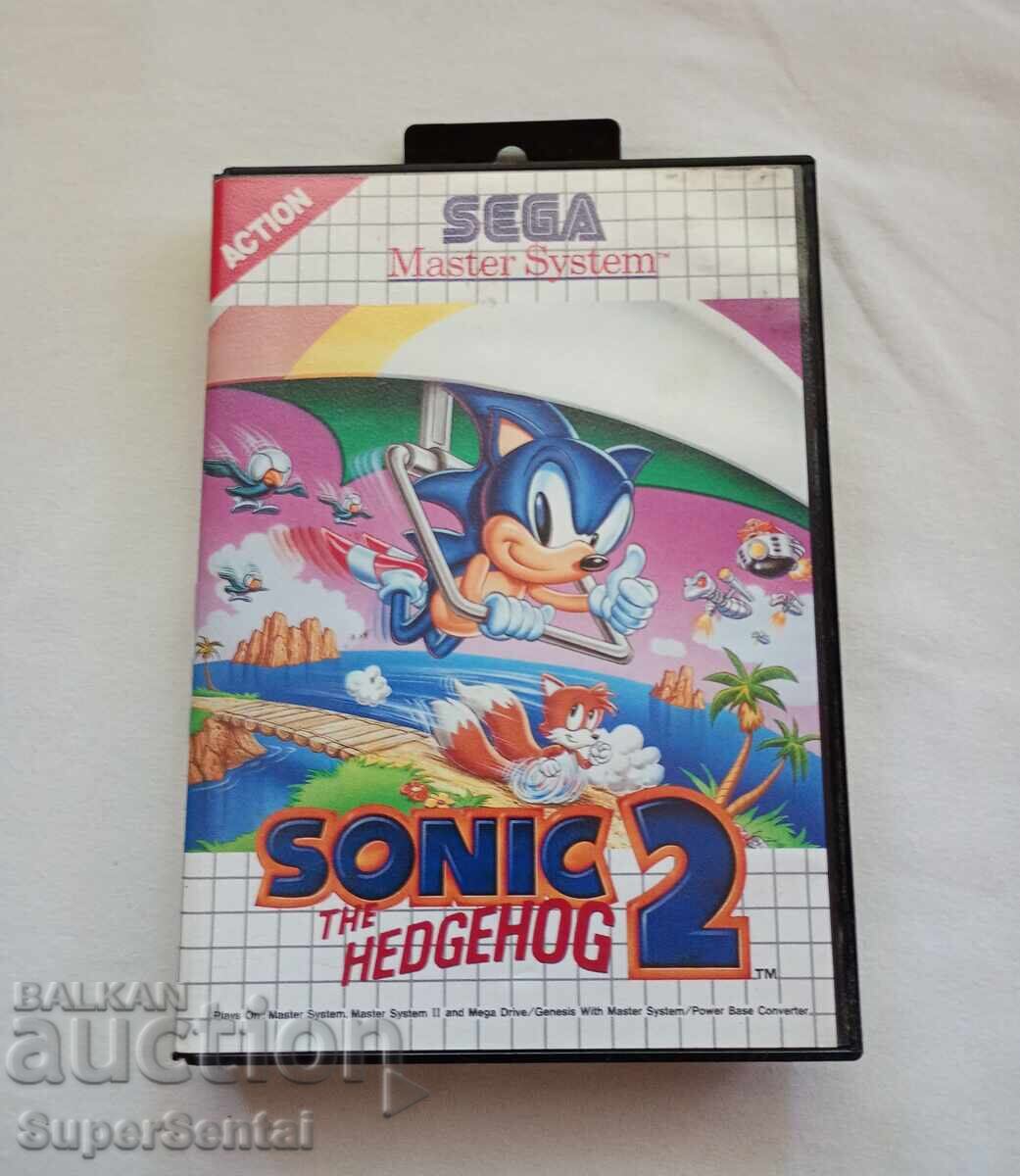 Sonic The Hedgehog 2 - Sega Master System with price 35.00 BGN | € 17.90