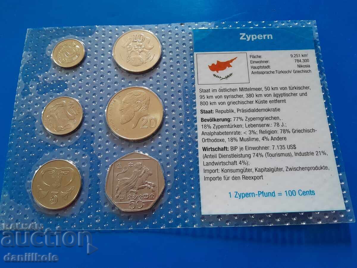 Livrarea *$*Y*$* SET DE MONEDE CIPRU 2004 ÎNAINTE DE EURO - UNC *$*Y*$* Livrarea *$*Y*$* SET DE MONEDE CIPRU 2004 ÎNAINTE DE EURO - UNC *$*Y*$*