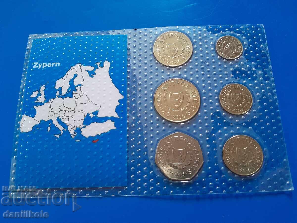 *$*Y*$* SET DE MONEDE CIPRU 2004 ÎNAINTE DE EURO - UNC *$*Y*$* - 5 *$*Y*$* SET DE MONEDE CIPRU 2004 ÎNAINTE DE EURO - UNC *$*Y*$* - 5