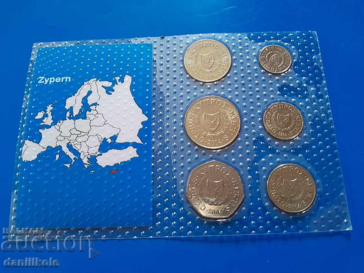 *$*Y*$* SET DE MONEDE CIPRU 2004 ÎNAINTE DE EURO - UNC *$*Y*$* - 7 *$*Y*$* SET DE MONEDE CIPRU 2004 ÎNAINTE DE EURO - UNC *$*Y*$* - 7