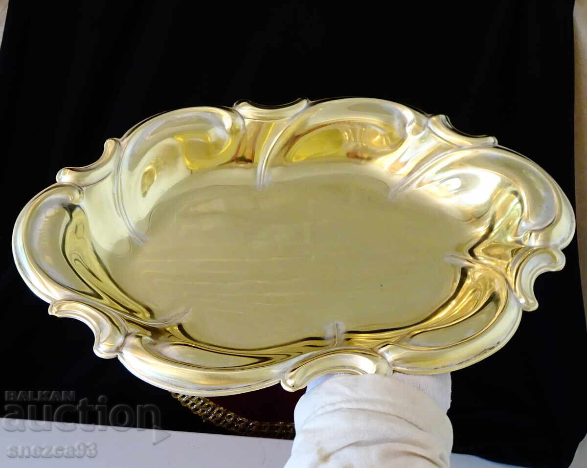 Δημοπρασία Χάλκινη φρουτιέρα, σαλατιέρα, με πόδια, μπαρόκ Δημοπρασία Χάλκινη φρουτιέρα, σαλατιέρα, με πόδια, μπαρόκ