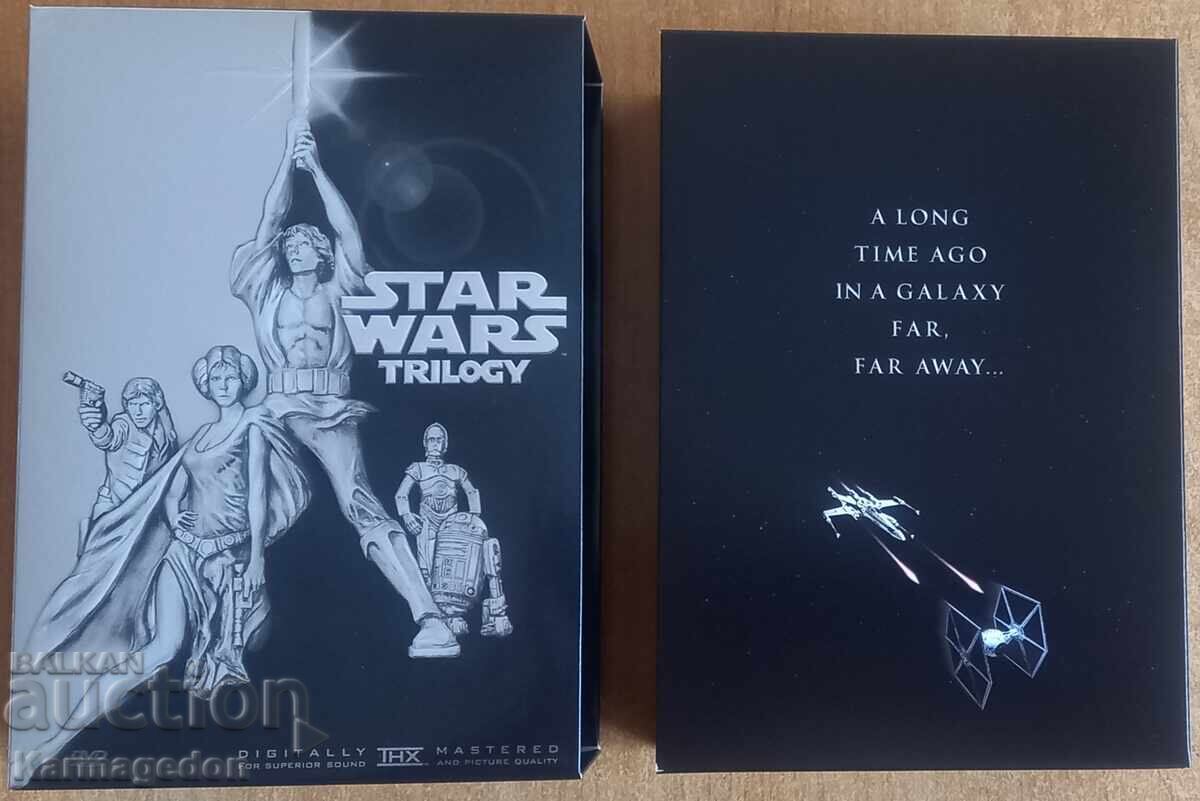 Auction DVD movies "Star Wars Trilogy", Star Wars - 4 discs Auction DVD movies "Star Wars Trilogy", Star Wars - 4 discs