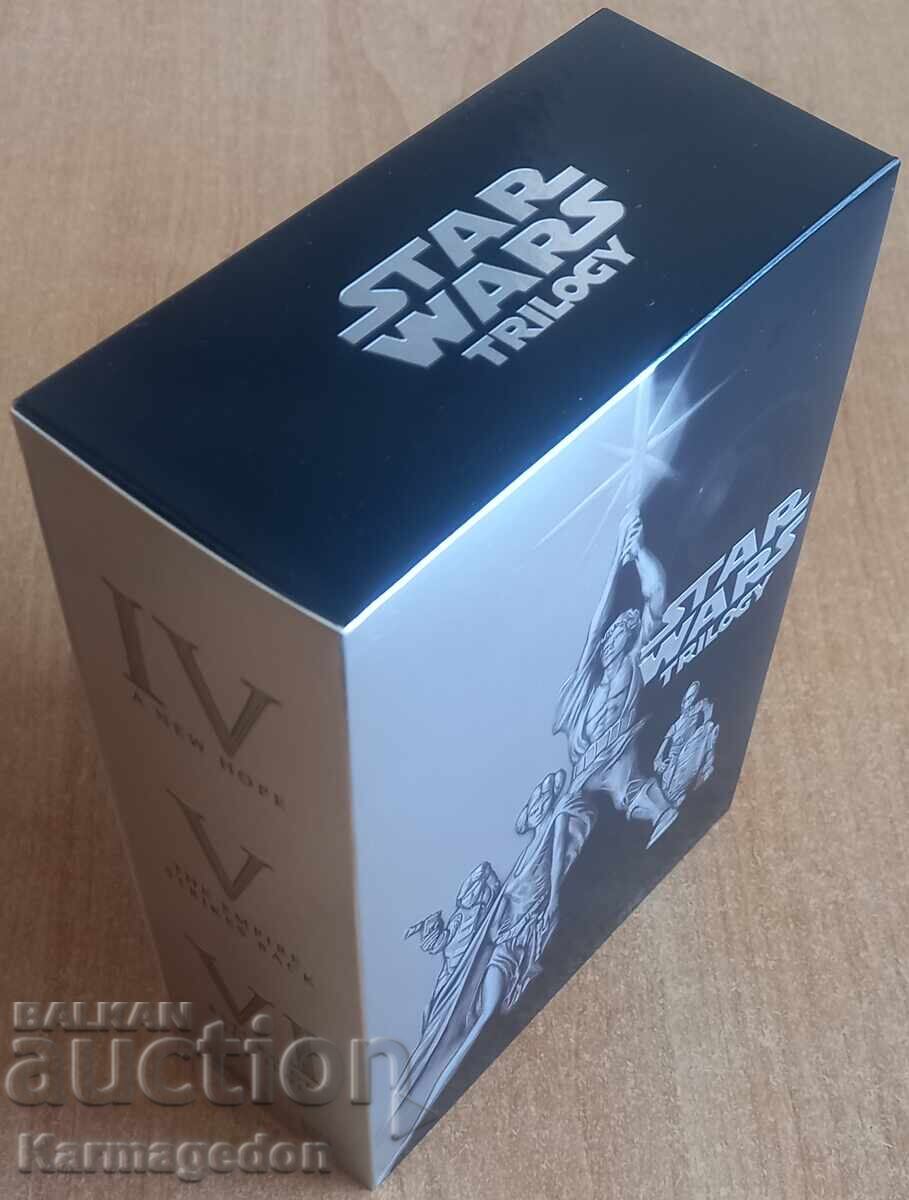 DVD movies "Star Wars Trilogy", Star Wars - 4 discs DVD movies "Star Wars Trilogy", Star Wars - 4 discs