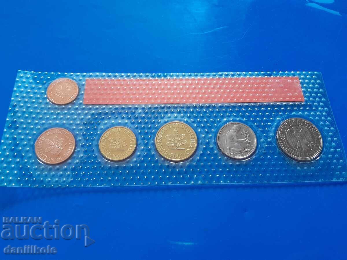 *$*Y*$* ΓΕΡΜΑΝΙΑ FRD ΣΕΤ 2001 D - ΜΟΝΑΧΟ - UNC*$*Y*$* - 6