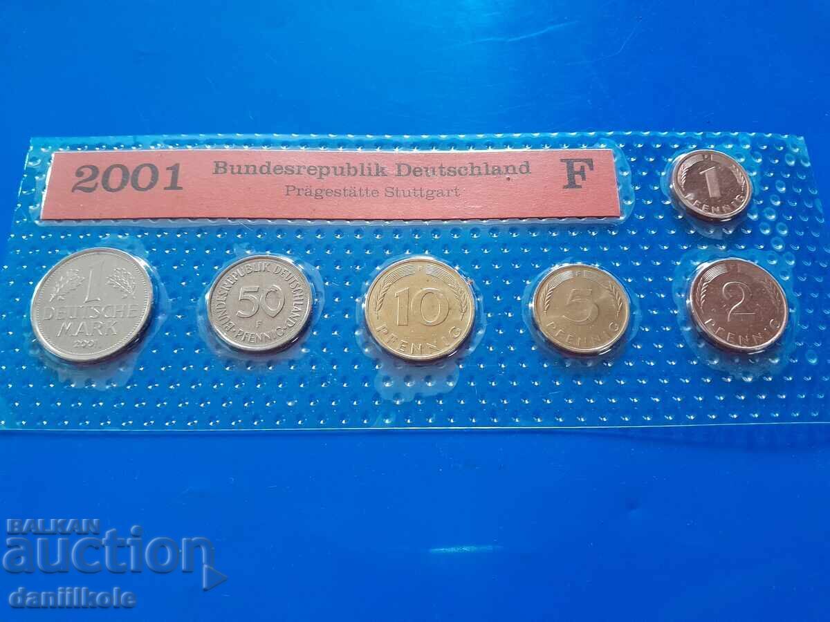 Delivery of *$*Y*$* GERMANY FRG SET 2001 F - STUTTGART - UNC *$*Y*$* Delivery of *$*Y*$* GERMANY FRG SET 2001 F - STUTTGART - UNC *$*Y*$*