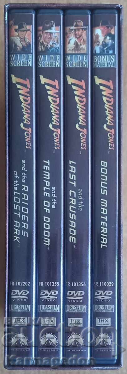 DVD ταινίες "Indiana Jones", Indiana Jones - 4 δίσκοι - 5