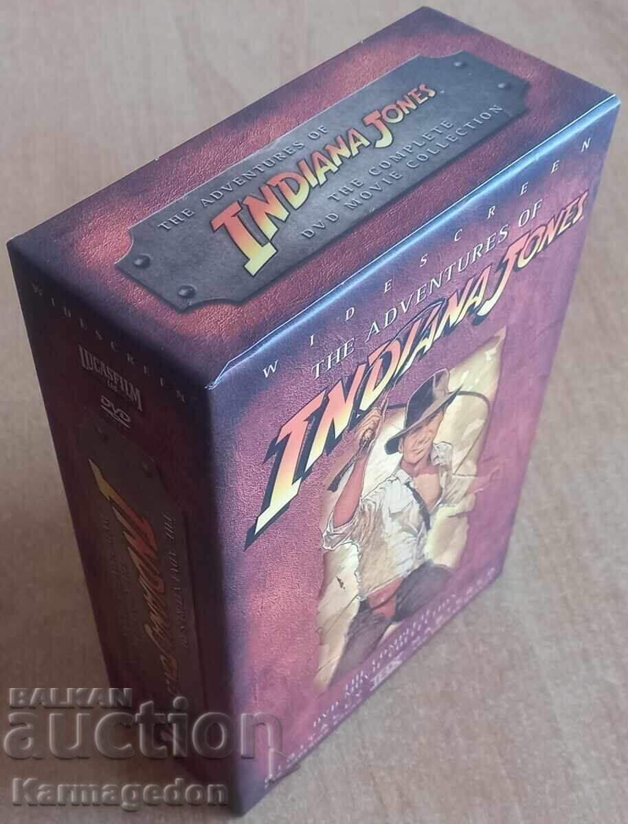 DVD ταινίες "Indiana Jones", Indiana Jones - 4 δίσκοι