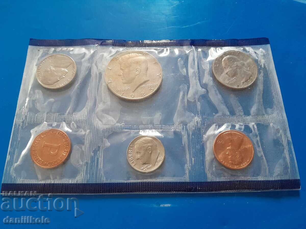 Auction  *$*Y*$* USA SET 1985 P - PHILADELPHIA - UNC *$*Y*$*