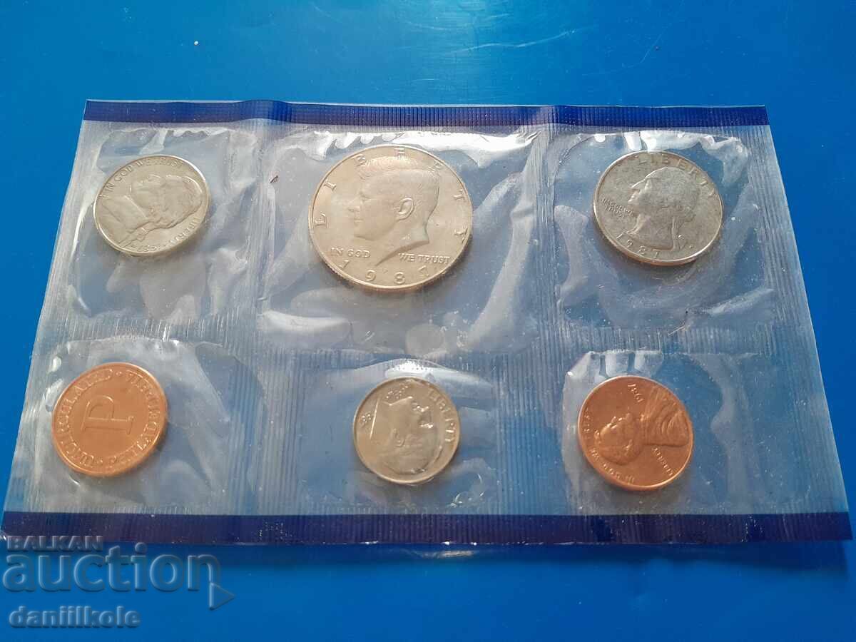 Δημοπρασία *$*Y*$* ΗΠΑ ΣΕΤ 1987 Ρ - ΦΙΛΑΔΕΛΦΕΙΑ - UNC *$*Y*$*