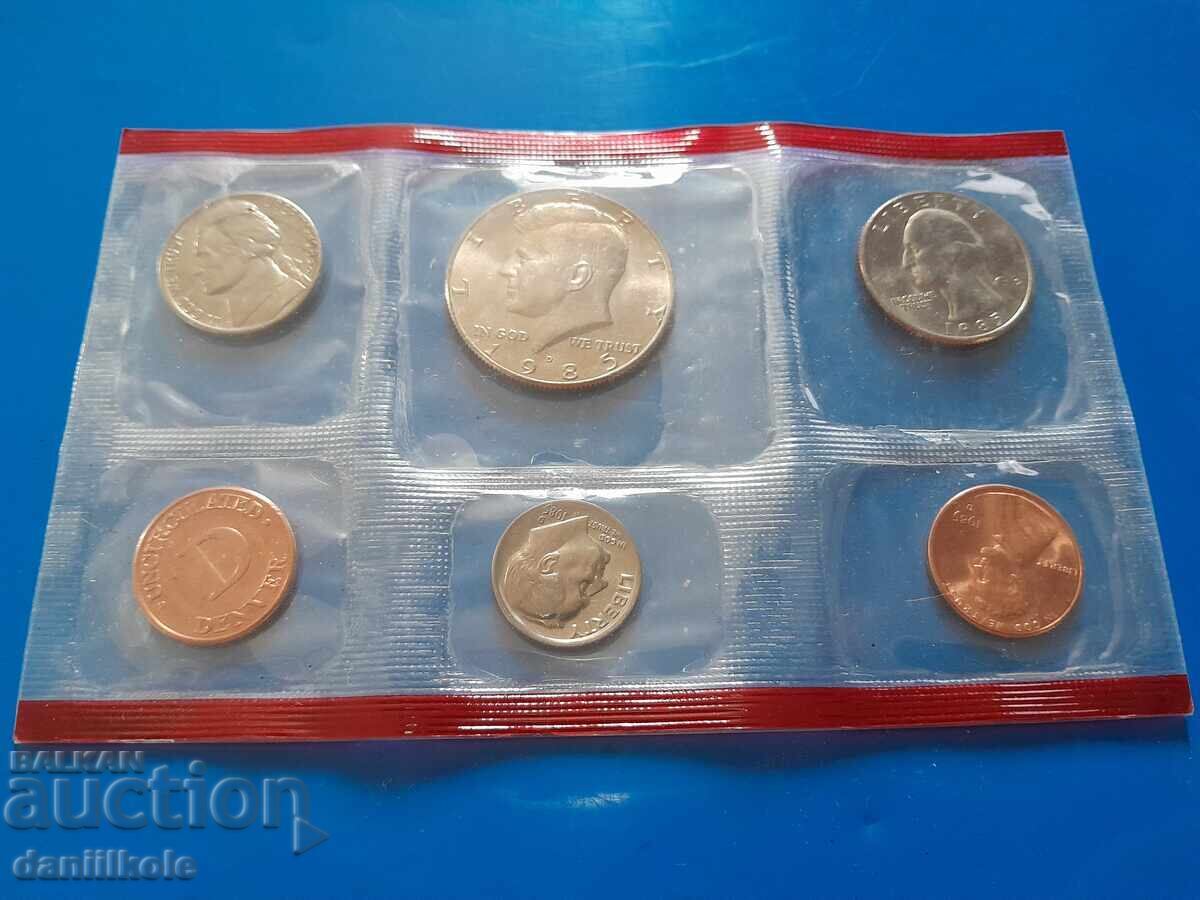 Licitație *$*Y*$* SET SUA 1985 D - DENVER - UNC *$*Y*$*