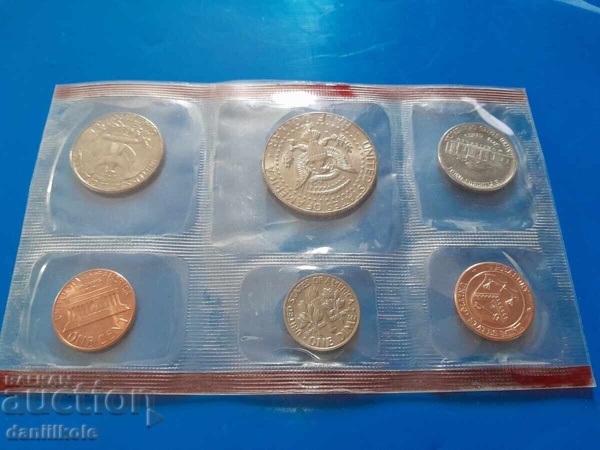 *$*Y*$* SET SUA 1985 D - DENVER - UNC *$*Y*$* - 5