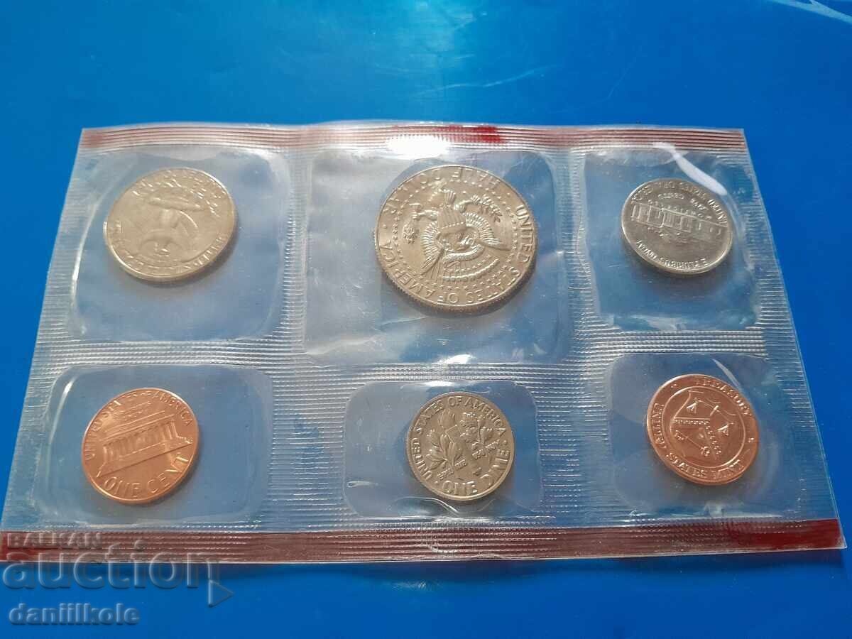 *$*Y*$* SET SUA 1985 D - DENVER - UNC *$*Y*$* - 6