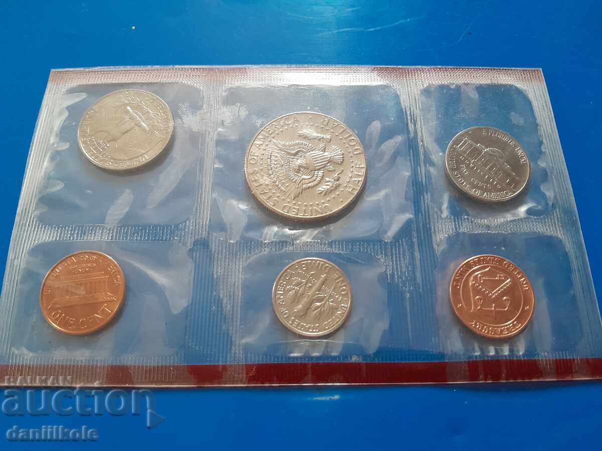 *$*Y*$* USA SET 1987 D - DENVER - UNC *$*Y*$* - 5