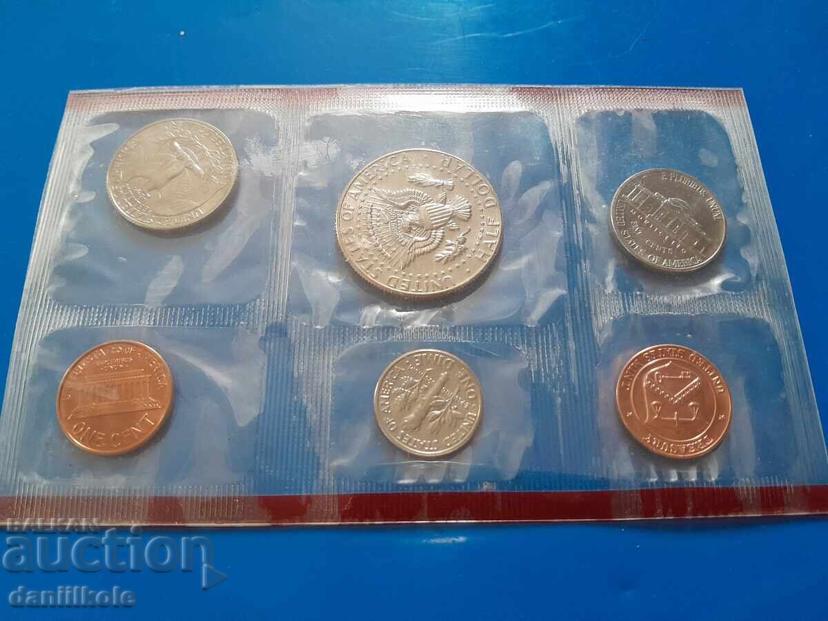 *$*Y*$* USA SET 1987 D - DENVER - UNC *$*Y*$* - 6