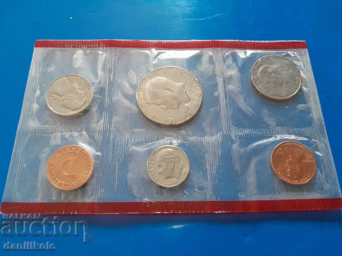 *$*Y*$* USA SET 1987 D - DENVER - UNC *$*Y*$*