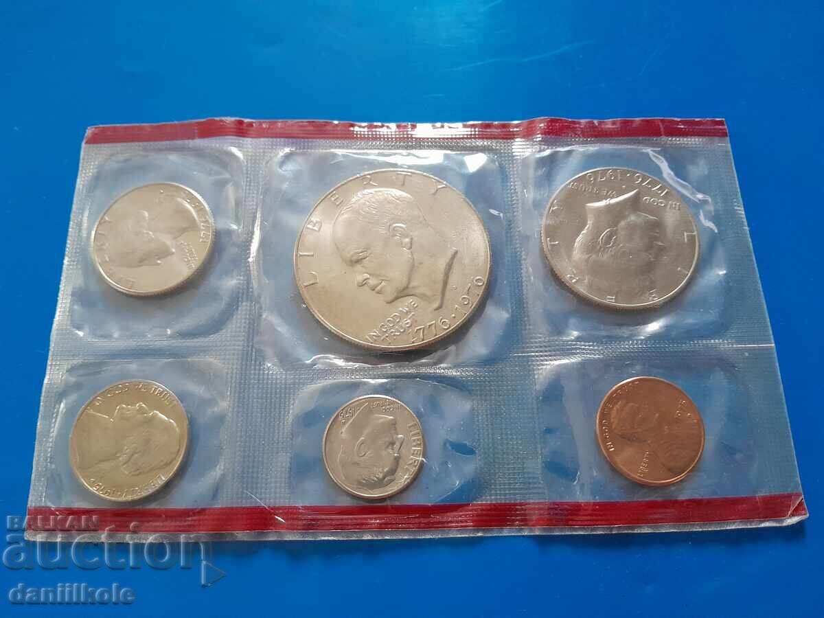 *$*Y*$* USA SET 1976 D - 200 INDEPENDENCE - UNC *$*Y*$* - 7