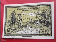 Banknote-Germany-Saxony-Gifhorn-10 Pfennig 1921