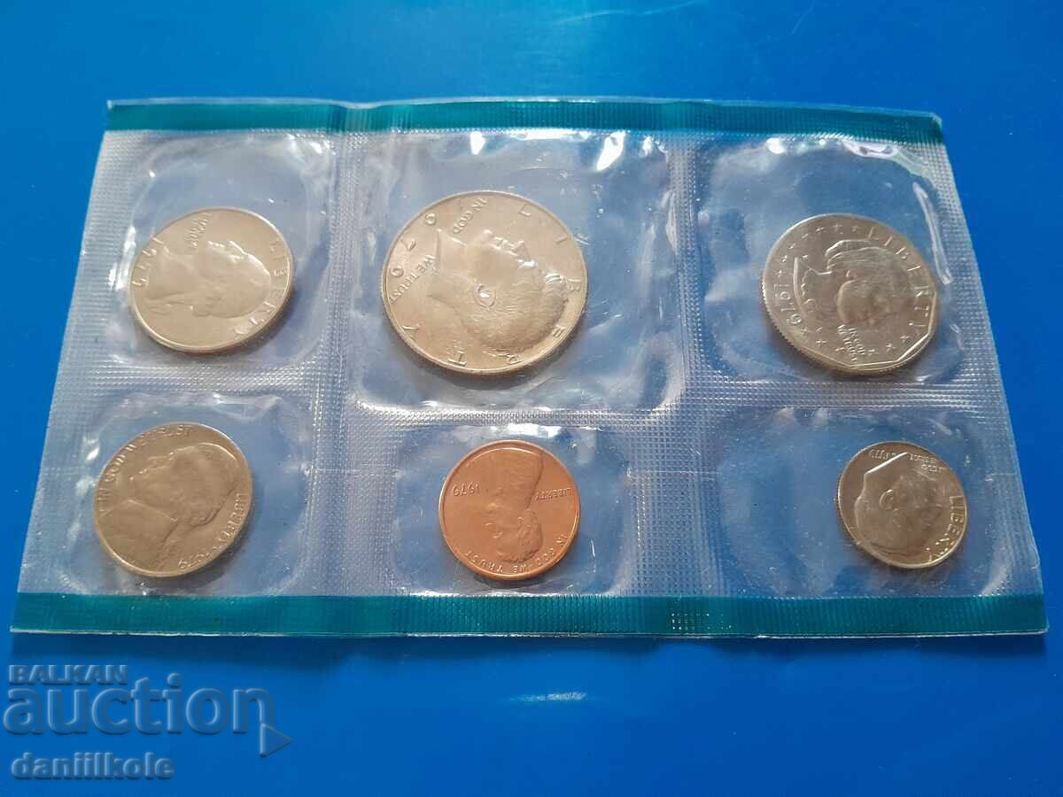 *$*Y*$* USA SET 1979 WITHOUT LETTER - WITH DOLLAR - UNC *$*Y*$*