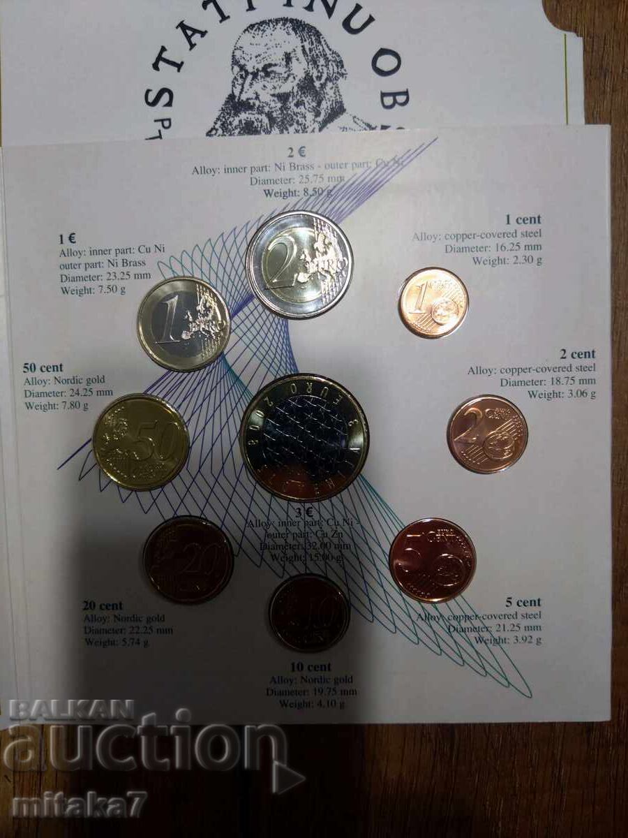 Set of coins 2008, Slovenia - 6 Set of coins 2008, Slovenia - 6