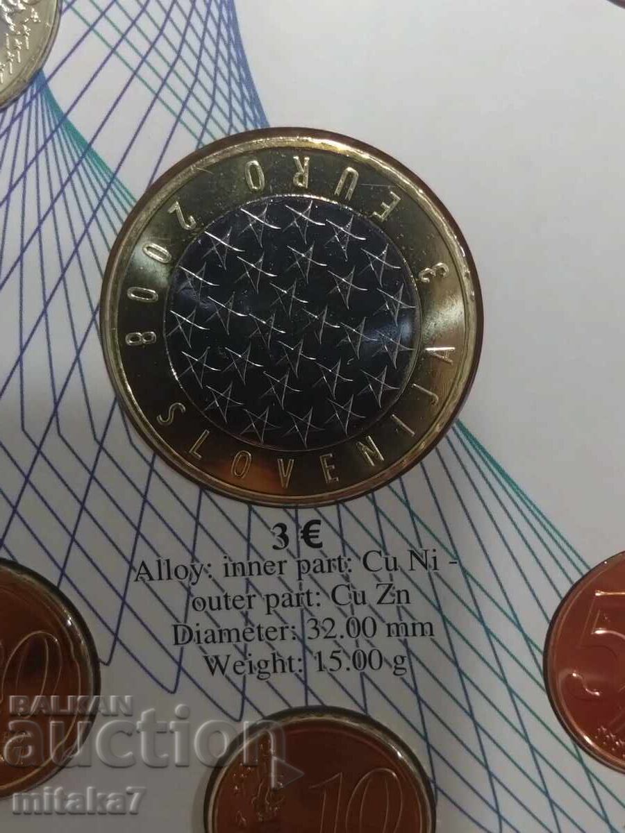 Set of coins 2008, Slovenia - 7 Set of coins 2008, Slovenia - 7